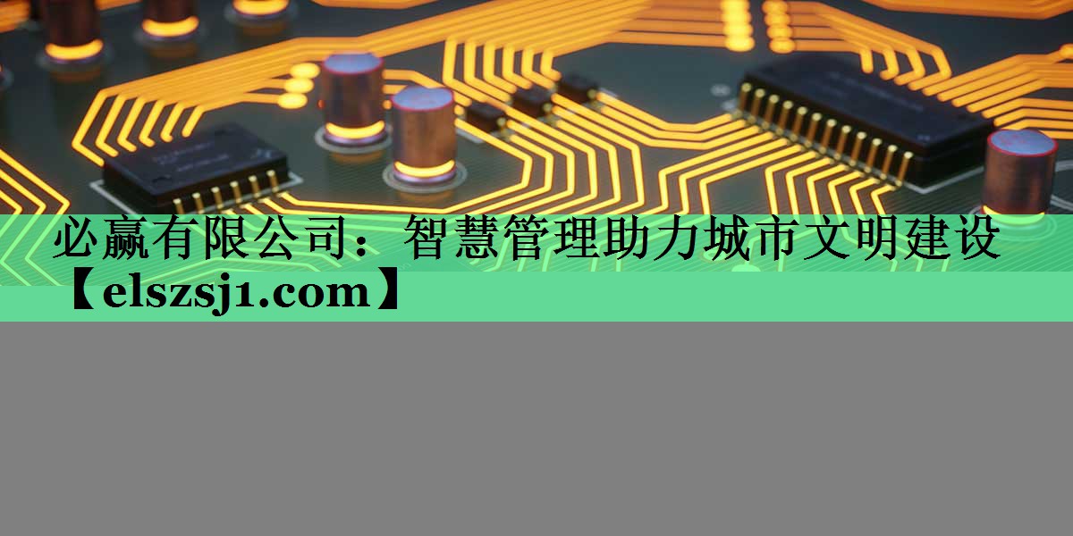 必赢有限公司:智慧管理助力城市文明建设 必赢有限公司:智慧管理助力城市文明建设