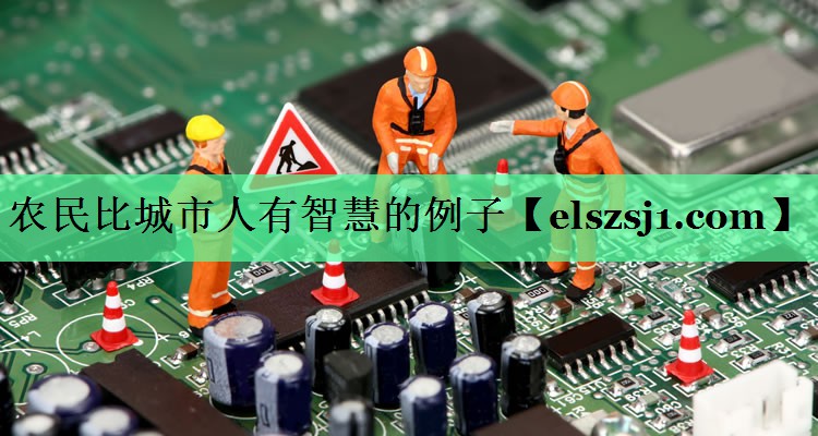 农民比城市人有智慧的例子 农民比城市人有智慧的例子