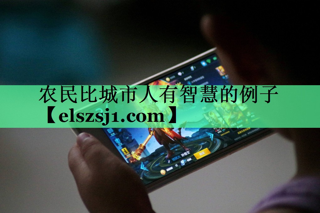 农民比城市人有智慧的例子 农民比城市人有智慧的例子